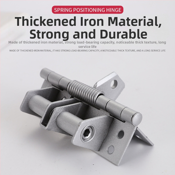 Spyruoklinis pozicijavimo vyris durims | Medžiaga: šaltai valcuotas plienas | Prekės ženklas: Loud | Modelis: Spring positioning hinge | Pritaikymas: universalus