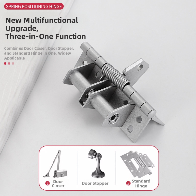 Spyruoklinis pozicijavimo vyris durims | Medžiaga: šaltai valcuotas plienas | Prekės ženklas: Loud | Modelis: Spring positioning hinge | Pritaikymas: universalus