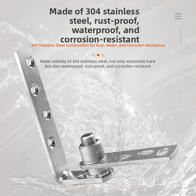 Rambo prekės ženklo durų vyris su automatiškai atkuriama sistema — 304 plienas, nematomas vyris, šiuolaikiškas minimalistinis stilius, automatinis grįžimas, didelė apkrova