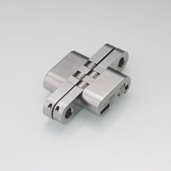 HL164-2 paslėptas durų vyris, cinko lydinys, elektroplatinė danga, įprastas storas vyris, šiuolaikinis minimalistinis stilius