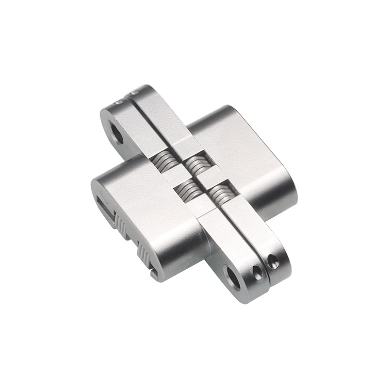 HL164-2 paslėptas durų vyris, cinko lydinys, elektroplatinė danga, įprastas storas vyris, šiuolaikinis minimalistinis stilius