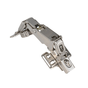 Balama de dulap cu amortizor hidraulic 180° pentru dulapuri, garderobe, biblioteci — oțel laminat la rece