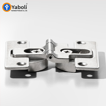 180° sulankstomų durų vyris iš cinko lydinio, paviršiaus dengimas