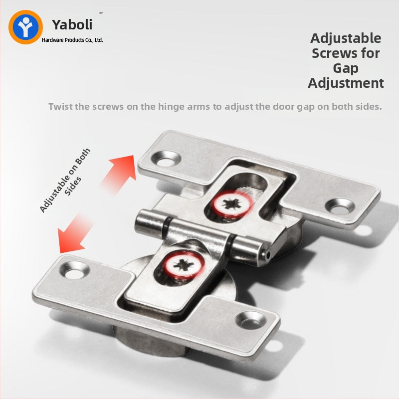 180° sulankstomų durų vyris iš cinko lydinio, paviršiaus dengimas