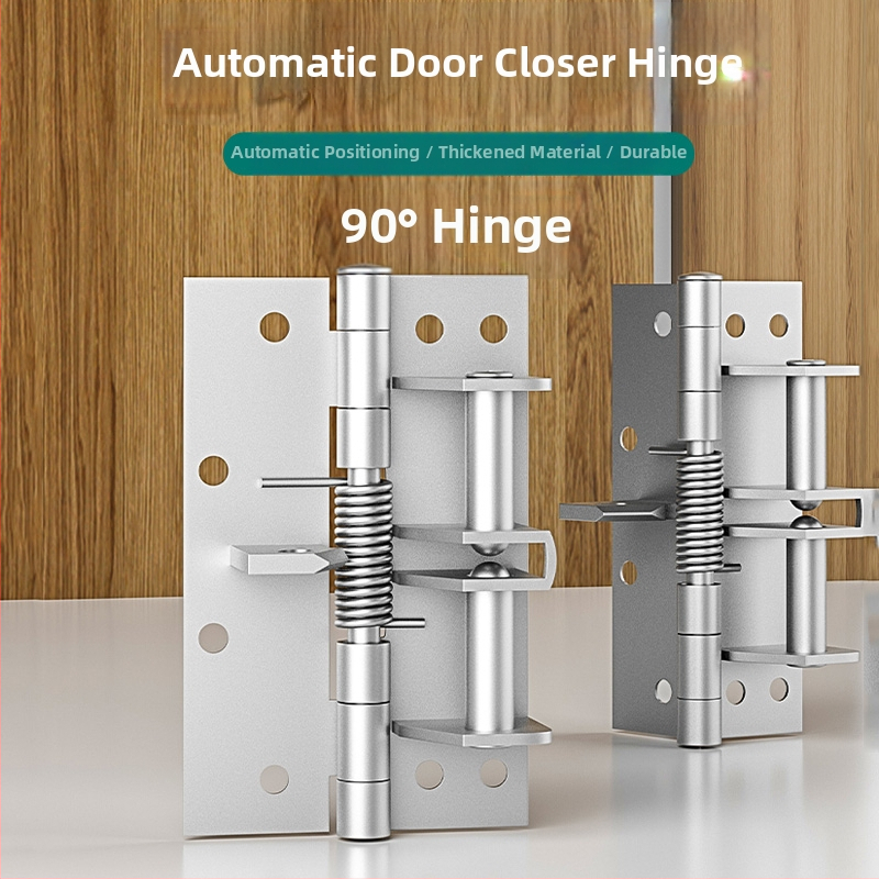 Automatinis užsidarantis paslėptas vyris su spyruokle, liejinys, daugiasluoksnė elektroplakavimas, Sotegu prekės ženklas, 90 laipsnių padėtis