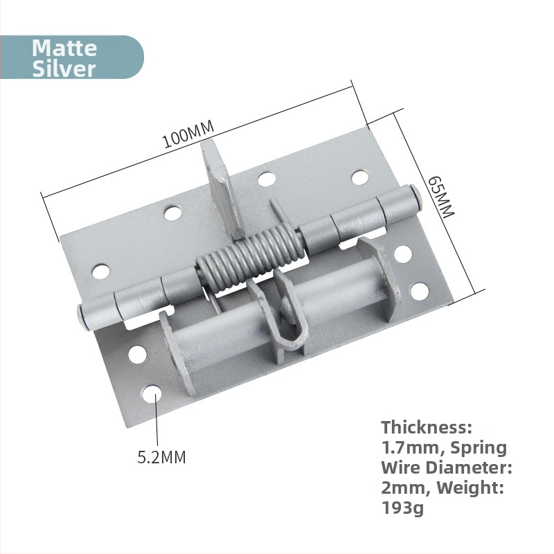 Automatinis užsidarantis paslėptas vyris su spyruokle, liejinys, daugiasluoksnė elektroplakavimas, Sotegu prekės ženklas, 90 laipsnių padėtis