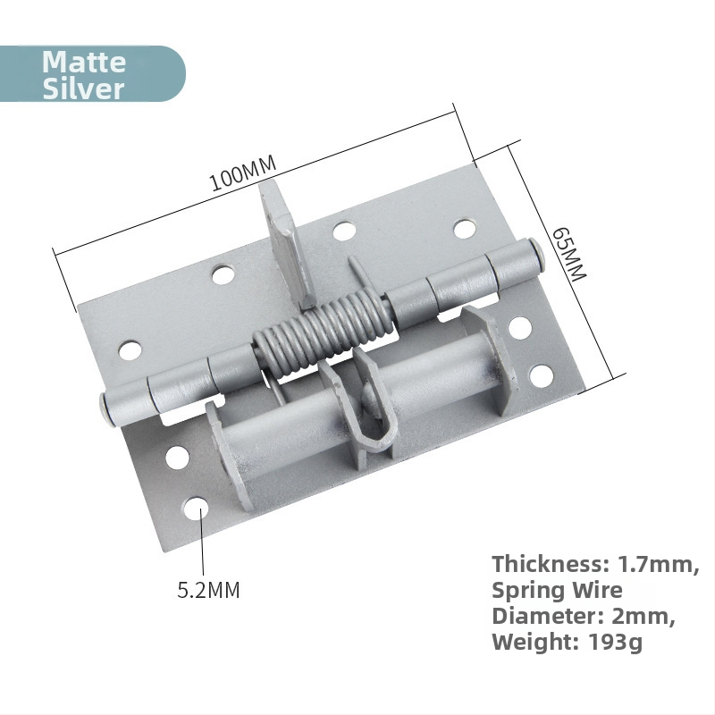 Automatinis užsidarantis paslėptas vyris su spyruokle, liejinys, daugiasluoksnė elektroplakavimas, Sotegu prekės ženklas, 90 laipsnių padėtis