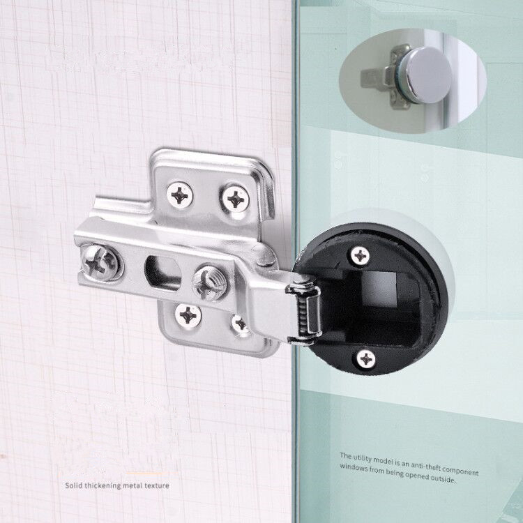 Megsbon balama pentru uși de sticlă, stil modern minimalist, material: oțel laminat la rece, modele: acoperire completă / acoperire parțială / încorporat