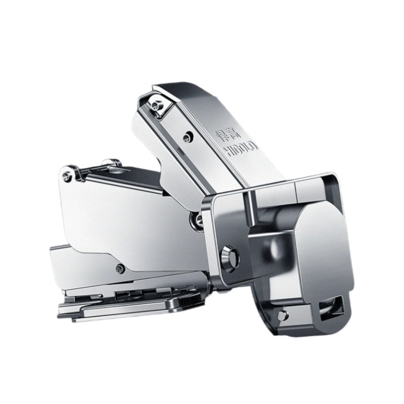 Higold balama colț 165° pentru dulapuri, acționare în două etape, amortizare silențioasă, oțel laminat la rece, oțel nichelat