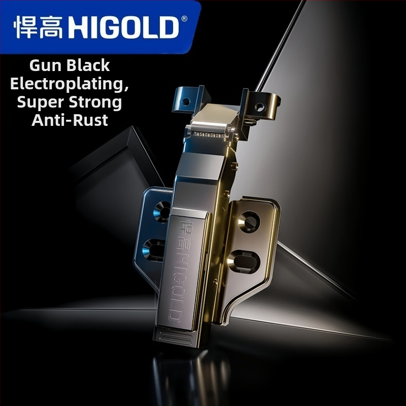 Higold G Series durų vyriai su aliuminio rėmu, amortizatorius, tylus uždarymas, šaltai valcuotas plienas