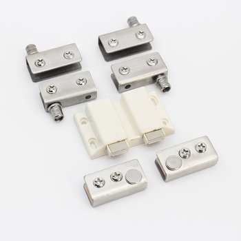 Jingpai Stopper pentru ușa de vitrină din sticlă – oțel inoxidabil sau oțel laminat la rece, prelucrare prin trasare pe fir și electroplating, stil modern minimalist, compatibil cu ușile din sticlă ale vitrinei, etichetare privată posibilă