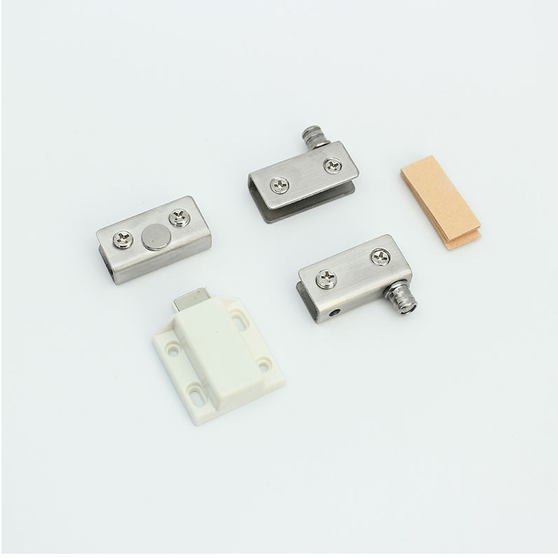 Jingpai Stopper pentru ușa de vitrină din sticlă – oțel inoxidabil sau oțel laminat la rece, prelucrare prin trasare pe fir și electroplating, stil modern minimalist, compatibil cu ușile din sticlă ale vitrinei, etichetare privată posibilă