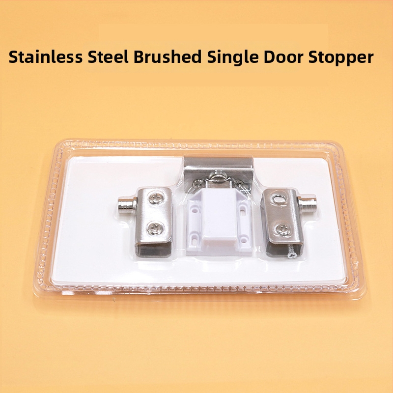 Jingpai stiklo vitrininė durų klipsas – nerūdijantis arba šaltai valcuotas plienas, vielos braižymas ir elektroplakavimas, šiuolaikiškas minimalistinis stilius, suderinamas su stiklinėmis vitrininėmis durimis, privatūs etikete galimi