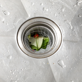 Praustuvo filtras virtuvėms — poliesterio-spandekso tinklinis filtras, užkertantis užsikimšimams, filtruoja šiukšles