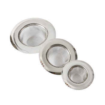 Nerūdijančio plieno praustuvo filtras – plonas tinklas, virtuvės nuotekoms, prieš užsikimšimą, plaukų gaudyklė voniai