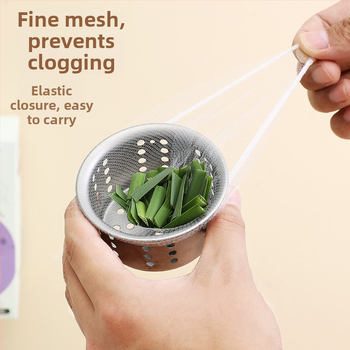 Vienkartinis poliesterinis filtravimo maišelis kriauklei nuotekoms, antiužsikimšimo, virtuvei