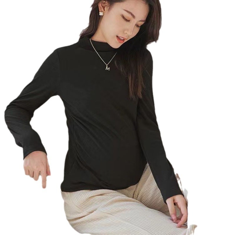 Nėščiųjų komplektas: chenille audinys, ilgomis rankovėmis, cropped kelnės, poliesteris 90–95%, rudens sezonas