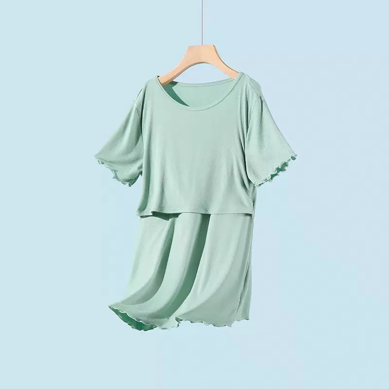 Rasedate imetustop, modalkangas, lühikesed varrukad, ümmarguse kaelusega