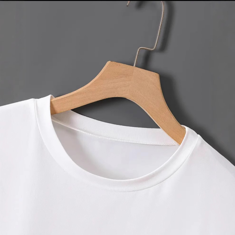Tricou din bumbac 95%+, mâneci scurte, guler rotund, model 3D