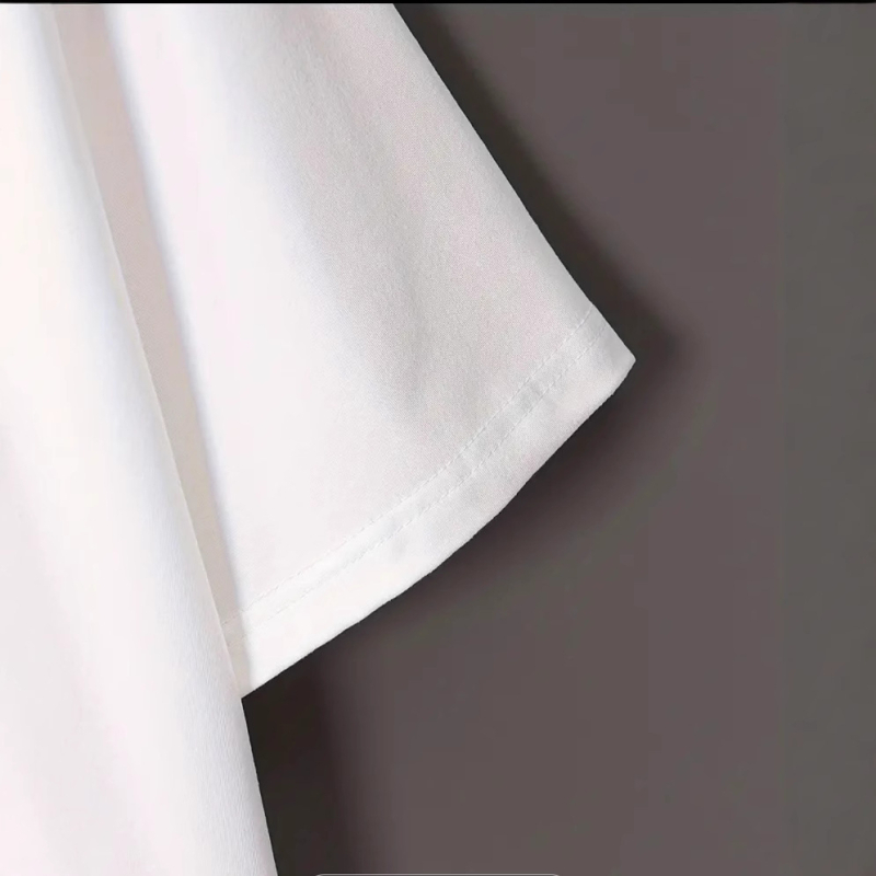 Tricou din bumbac 95%+, mâneci scurte, guler rotund, model 3D