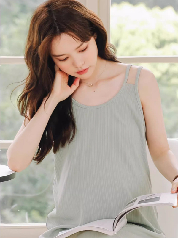 Рокля за бременни с презрамки, без ръкави, дълга, полиестерна тъкан със спандекс