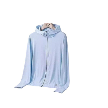 UV kaitse riided kapuutsiga, õhuke materjal, 100% polüester, tihe lõige