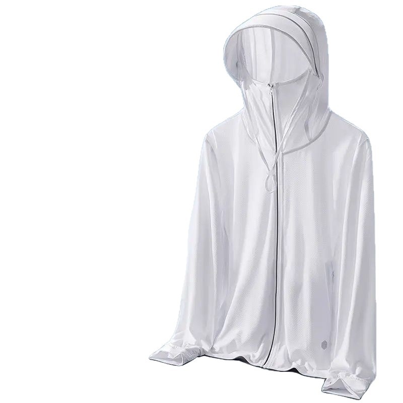 Ζακέτα με κουκούλα, 100% πολυεστέρας, διαπνέουσα UV προστασία, μινιμαλιστικό στυλ, με 3D τσέπες τύπου patch και φερμουάρ