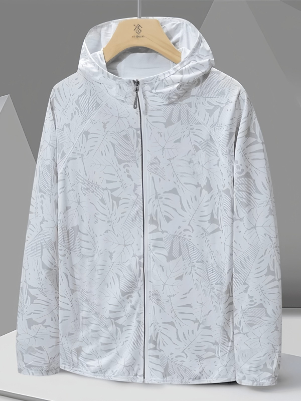 Αντιανεμικό μπουφάν με πλέγμα (UPF50+ UV προστασία; 100% πολυεστέρας; λεπτό ύφασμα; με κουκούλα)