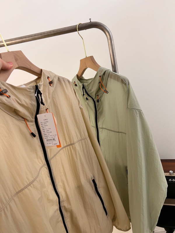 Unisex planinska jakna za zaštitu od sunca, prozračna, vodootporna, UV zaštita, lagana, s kapuljačom