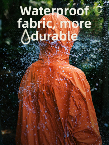 Jakk Tefloni kolmekaitse tehnoloogiaga päikesekaitseks, 100% polüester, kapuutsiga, vaba lõige.