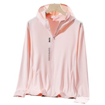 Unisex ljetna vanjska jakna s kapuljom, UV 50+ zaštita, lagana, prozračna, brzo se suši, poliester