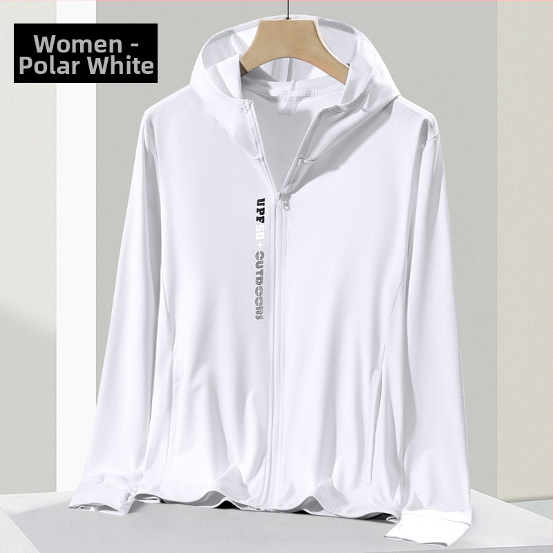 Unisex ljetna vanjska jakna s kapuljom, UV 50+ zaštita, lagana, prozračna, brzo se suši, poliester
