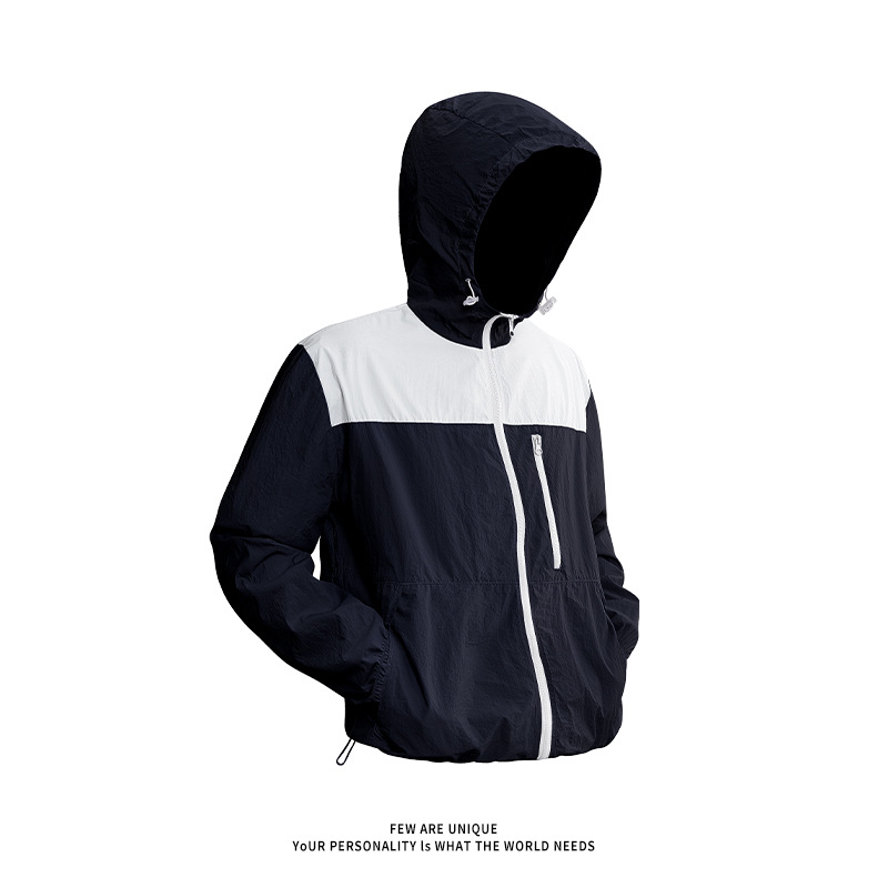 Jakna UPF50+ zaštita od sunca, kapuljača, tanak Ice Silk prozračan, ljeto 2025