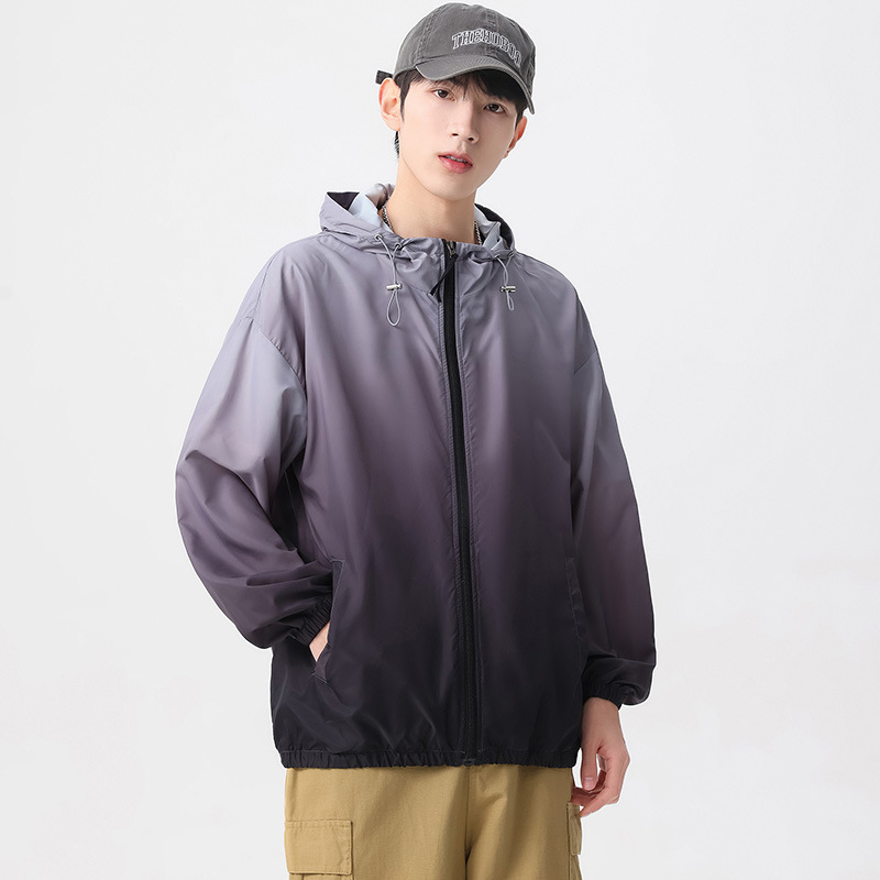 Kapuutsiga jakk UPF50+ UV kaitse, 100% polüester, kerge ja hingav