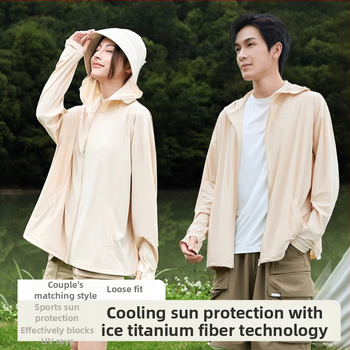 Lauko vėjinė striukė su gobtuvu - unisex, greitai džiūstanti, kvėpuojanti, UV apsauga UPF50+