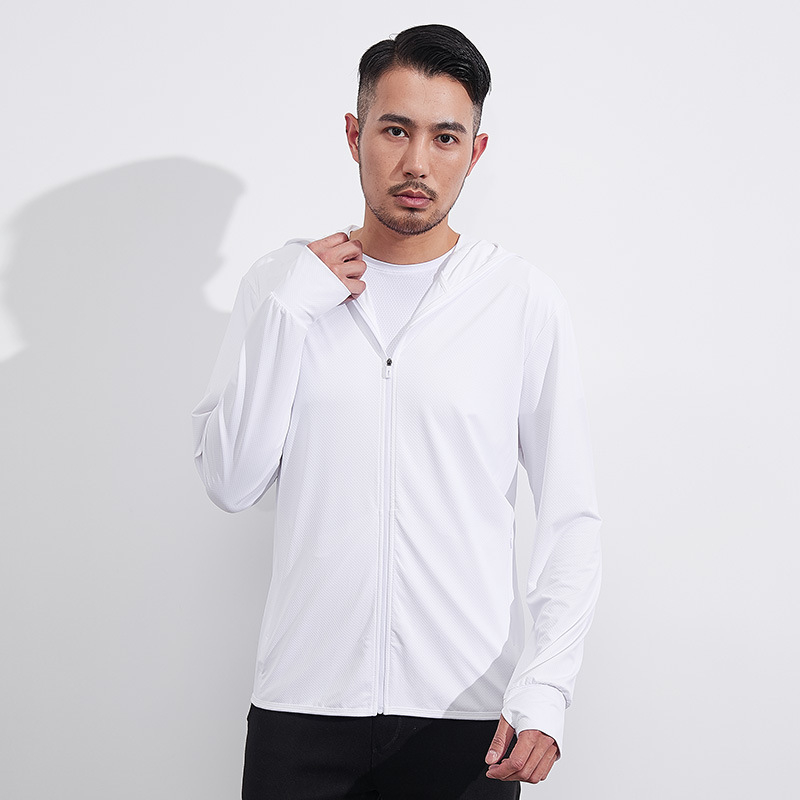 Unisex lauko vėjas švarkas su gobtuvu, UV apsauga UPF45, kvėpuojanti, greitai džiūsta