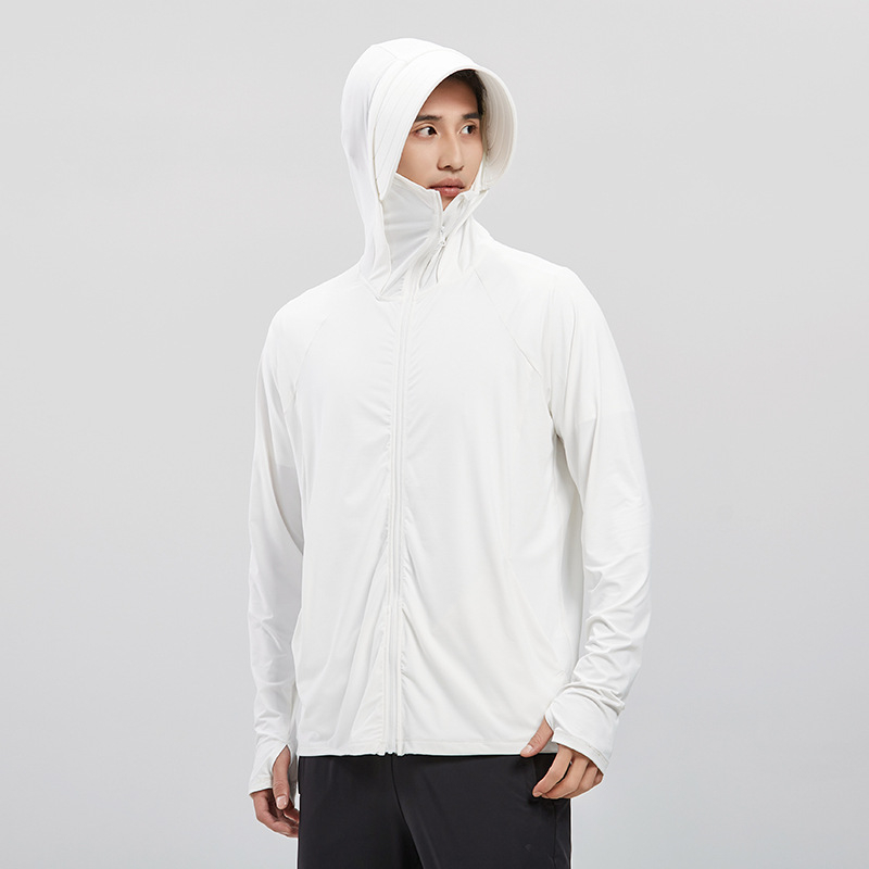 Išorinė striukė su gobtuvu UPF50+, greitas džiuvimas, kvėpuojanti, drėgmės šalinimas, audinys iš 185 g originalios siūlės (88% nailonas, 12%)