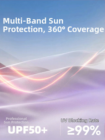 Unisex vasarinė vėjo striukė su UPF50+ saulės apsauga, gobtuvą, dryžuotas raštas, greitai džiūsta, 83% nylonas / 17% spandekso