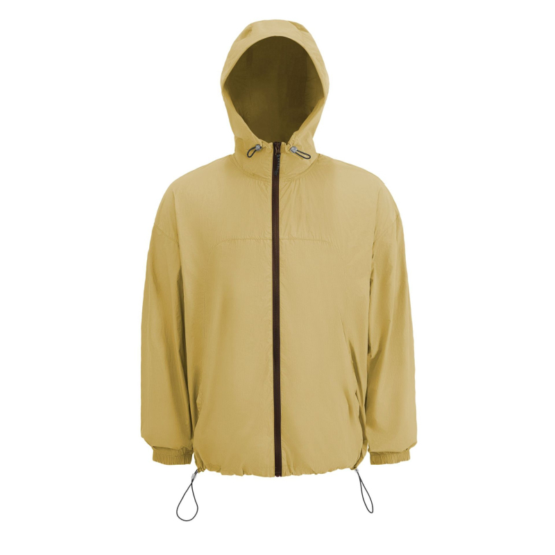 Meeste kapuutsiga päikesekaitsejakke UPF40+, kerge nailonimaterjal, tõmblukk, vaba lõige