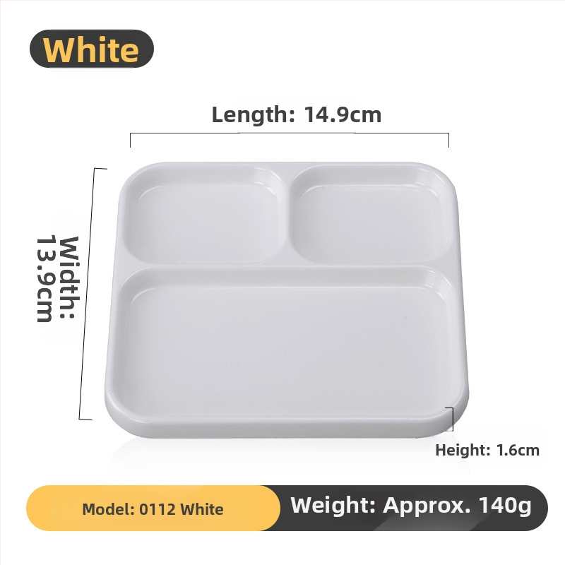 Kimmeli melaminė dip plokštelė kepimui griliams, kvadratinė, 3–4 skyreliai, logotipas atspausdintas, pritaikymas įmanomas, apdaila po glazūra, šiuolaikinio minimalistinio stiliaus