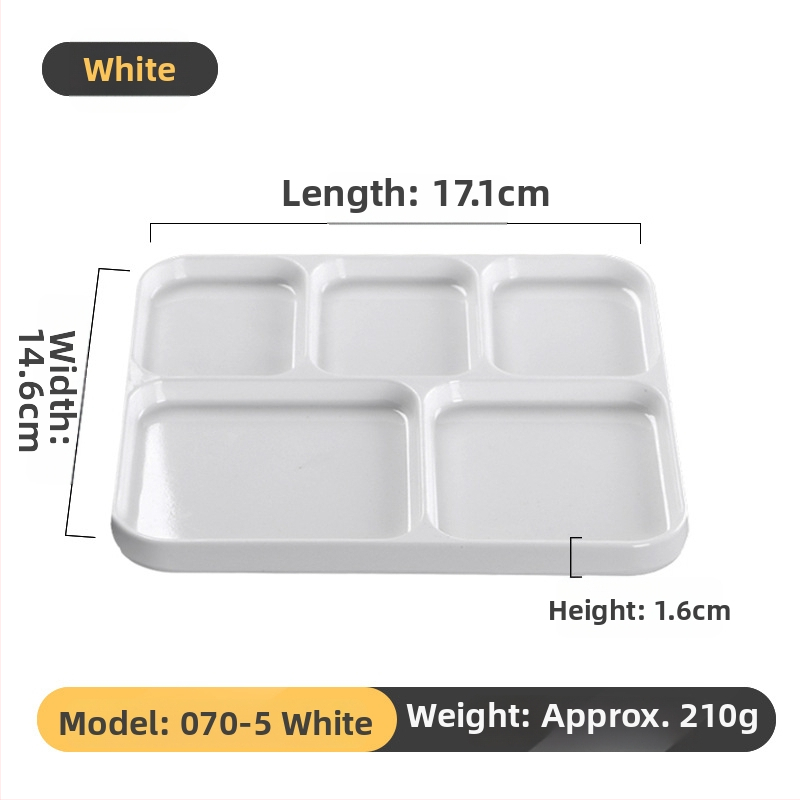 Kimmeli melaminė dip plokštelė kepimui griliams, kvadratinė, 3–4 skyreliai, logotipas atspausdintas, pritaikymas įmanomas, apdaila po glazūra, šiuolaikinio minimalistinio stiliaus