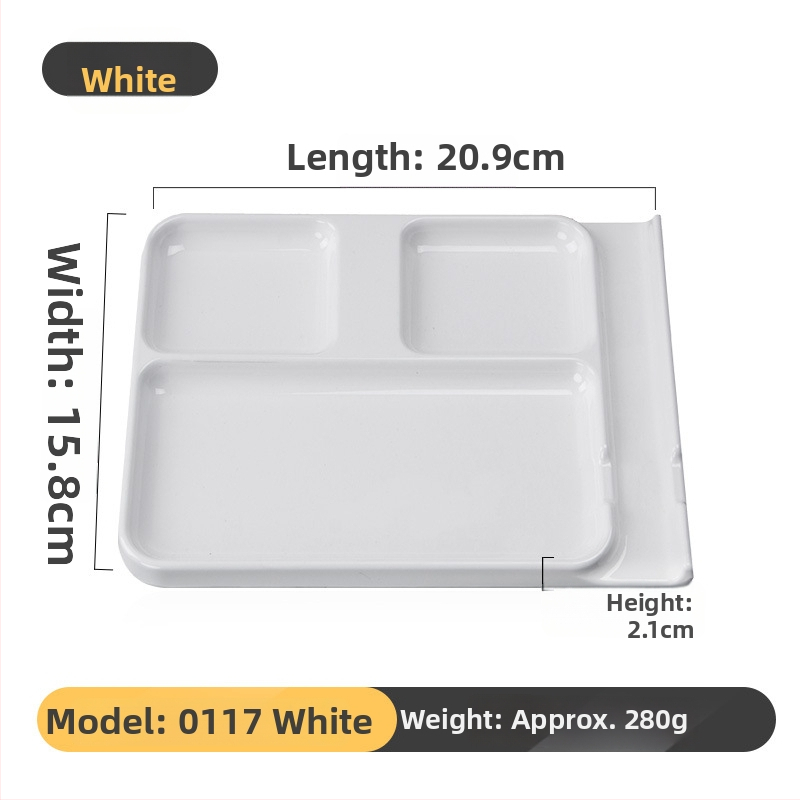 Kimmeli melaminė dip plokštelė kepimui griliams, kvadratinė, 3–4 skyreliai, logotipas atspausdintas, pritaikymas įmanomas, apdaila po glazūra, šiuolaikinio minimalistinio stiliaus