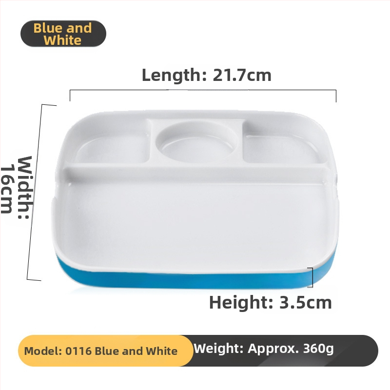 Kimmeli melaminė dip plokštelė kepimui griliams, kvadratinė, 3–4 skyreliai, logotipas atspausdintas, pritaikymas įmanomas, apdaila po glazūra, šiuolaikinio minimalistinio stiliaus