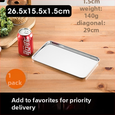 Stačiakampė garų plokštė iš 304 nerūdijančio plieno Dim Sum ir ryžių rulonėliams | lygus dugnas, elektroplatinė danga, su spauda logotipas