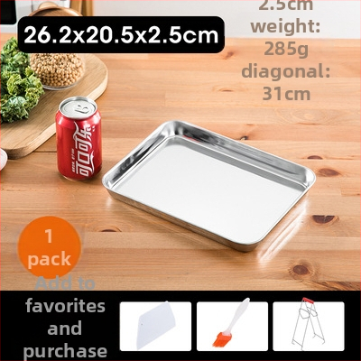 Stačiakampė garų plokštė iš 304 nerūdijančio plieno Dim Sum ir ryžių rulonėliams | lygus dugnas, elektroplatinė danga, su spauda logotipas