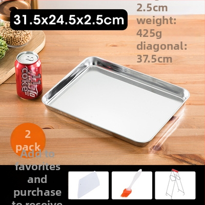 Stačiakampė garų plokštė iš 304 nerūdijančio plieno Dim Sum ir ryžių rulonėliams | lygus dugnas, elektroplatinė danga, su spauda logotipas