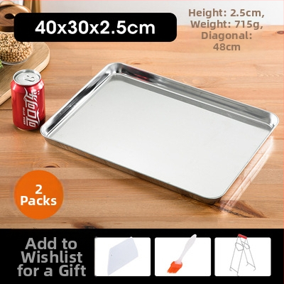 Stačiakampė garų plokštė iš 304 nerūdijančio plieno Dim Sum ir ryžių rulonėliams | lygus dugnas, elektroplatinė danga, su spauda logotipas