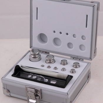 Set greutăți JF-1, oțel inoxidabil nemagnetic, precizie înaltă, greutăți de calibrare, 10 kg–1 g, rezistență înaltă