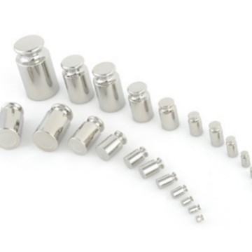 Set greutăți JF-1, oțel inoxidabil nemagnetic, precizie înaltă, greutăți de calibrare, 10 kg–1 g, rezistență înaltă