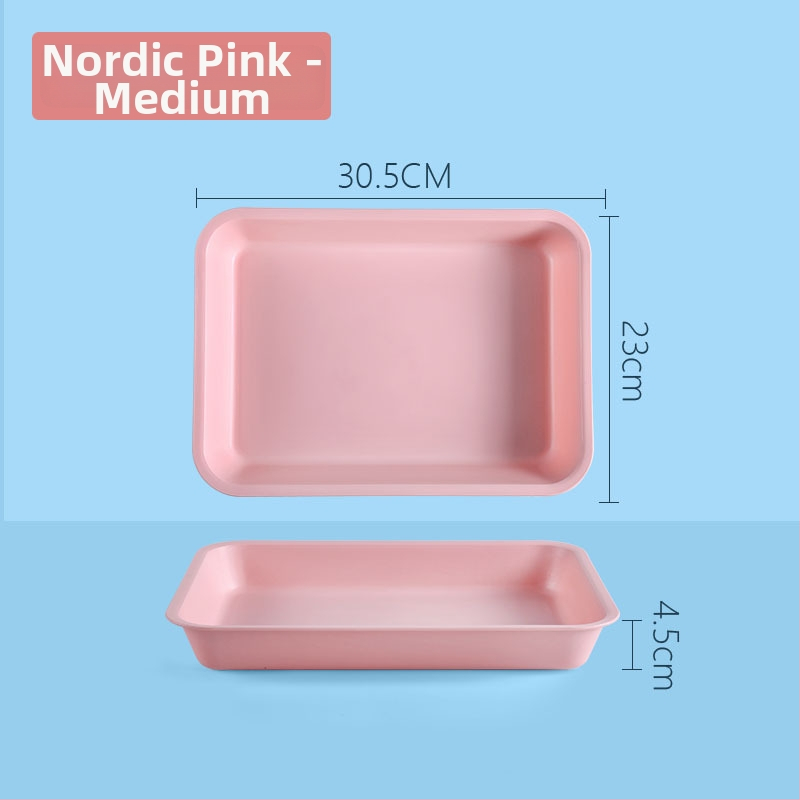 Plastikinis stačiakampis padėklas vientisu raštu (Prekės ženklas: Juxingshun; Medžiaga: Plastikas; Forma: Stačiakampė; Stilius: Naujasis Kinų stilius)